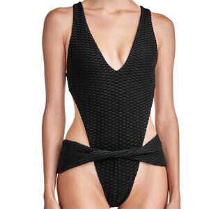 Devon Windsor Cora Full Piece Blk NWOT